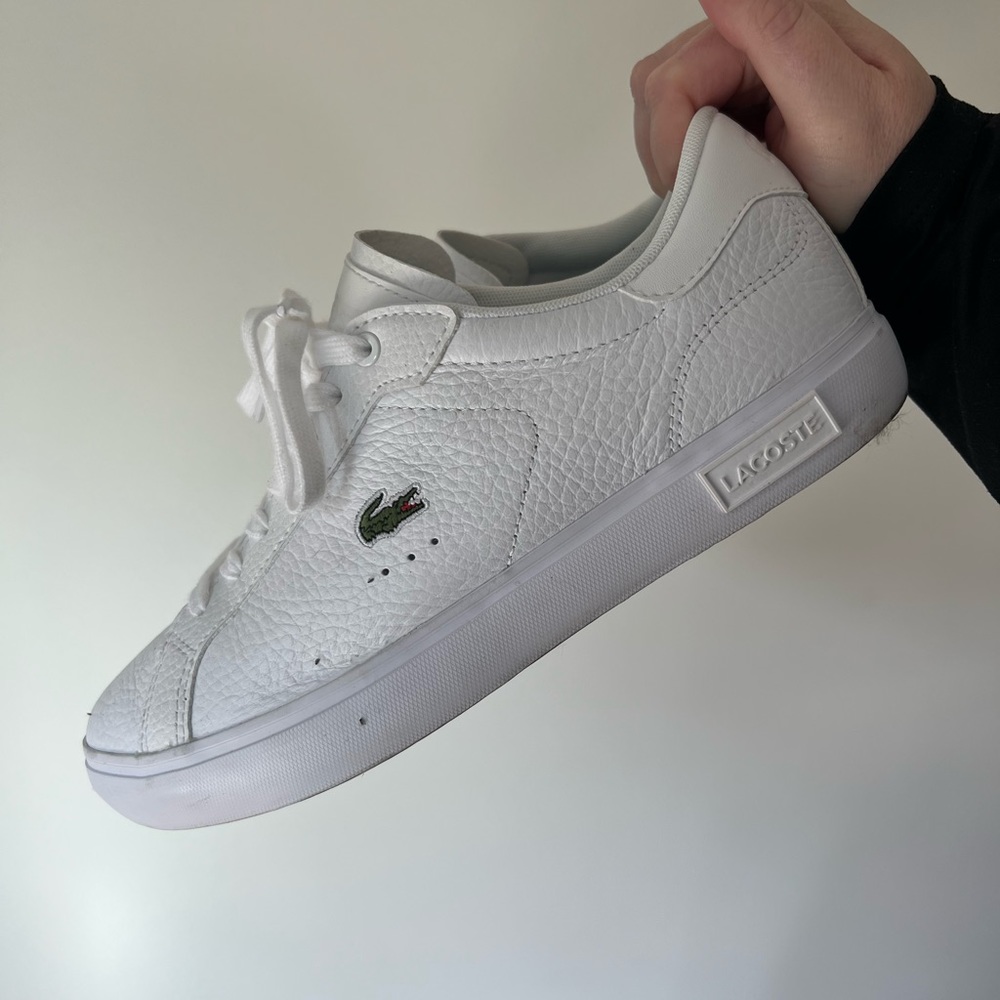White Lacoste Sneakers